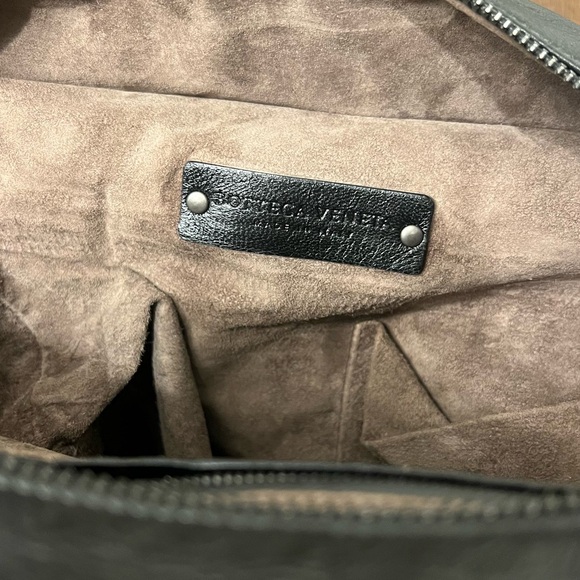 Bottega Veneta Black Leather Tote – Vintage / Intrecciato Handles – 17” - Picture 10 of 16